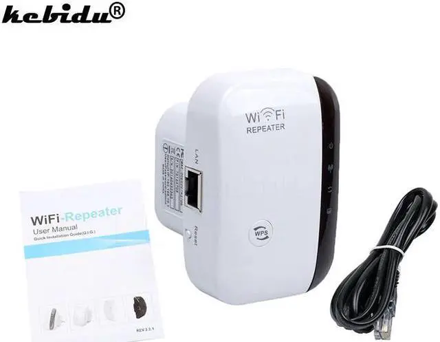 Main image of 300mbps Wireless-N Repeater WIFI Router 802.11N/B/G Signal Antennas Boosters Extend Amplifier Repeater US/EU Range Expander