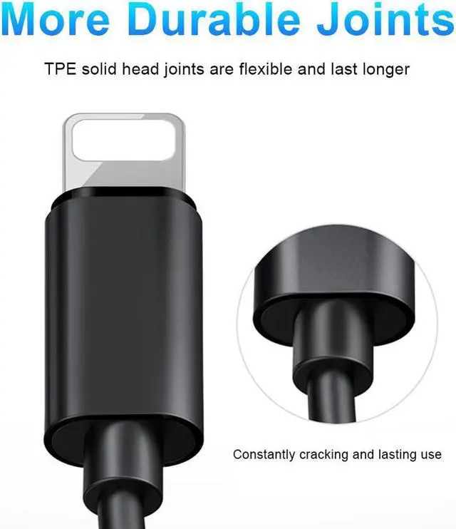 Alt view image 3 of 5 - Headphone Charging Dual Adapter Splitter For iPhone XR XS X 7 8 Plus For 3.5mm Jack to Earphone AUX Cable Connector