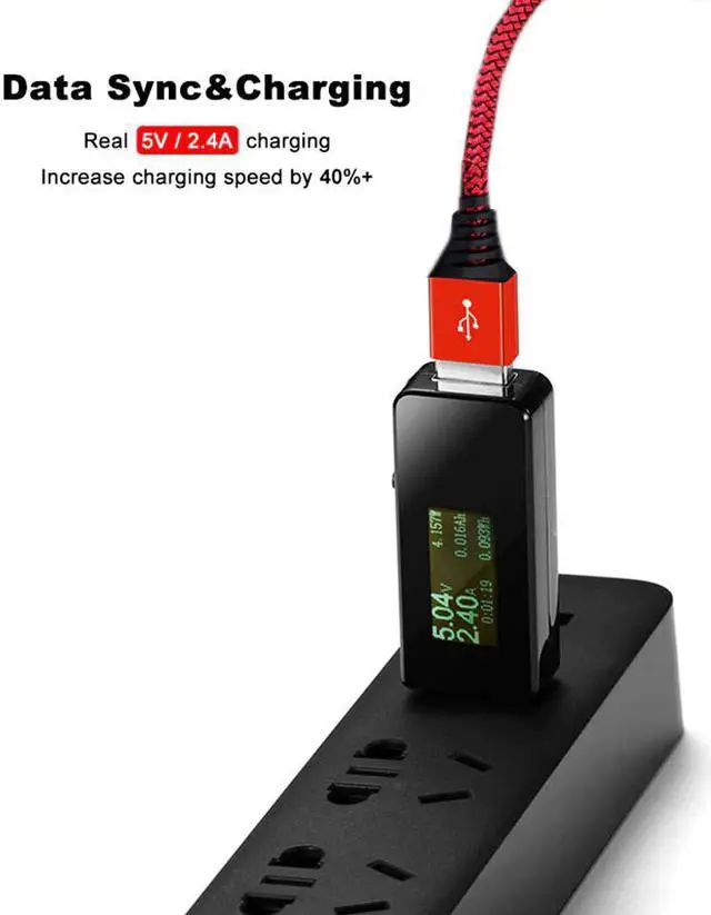 Alt view image 4 of 5 - 30CM/1.2M/2M Usb Type C Charging Cable Usb-C Cabel for  Mi 9 t Lite A3 Redmi Note 8  7t 7 Pro 2 Meter C Type Wire