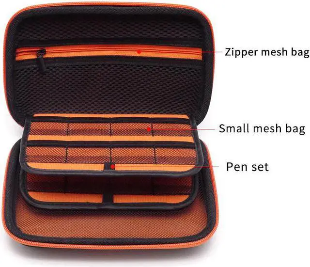 Alt view image 3 of 5 - Digital Bag for Nintendo new 3DS XL/ LL Storage Case EVA Protector Hard Disk SSD Power Bank Travel Protecting Carry Bag