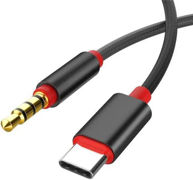 Alt view image 5 of 5 - Male To 3.5mm Male Audio Jack Adapter Portable Type C Audio Cable For  S20 Note 10 Plus  P40 Pro