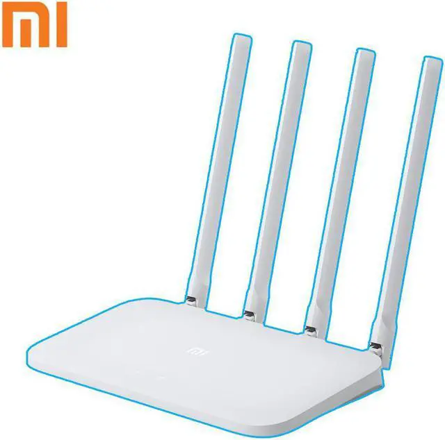 Main image of New  Mi Wifi Router 4c 64 RAM 300Mbps 2.4G 802.11 B/g/n 4 Antennas Band Wireless Routers WiFi Repeater APP Control