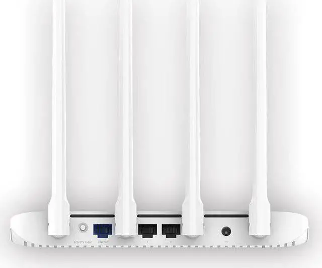 Alt view image 2 of 5 - Router 4A 4C MI Gigabit edition 2.4GHz 5GHz 16MB ROM 128MB DDR3 High Gain 4 Antenna APP Control IPv6 WiFi  Router