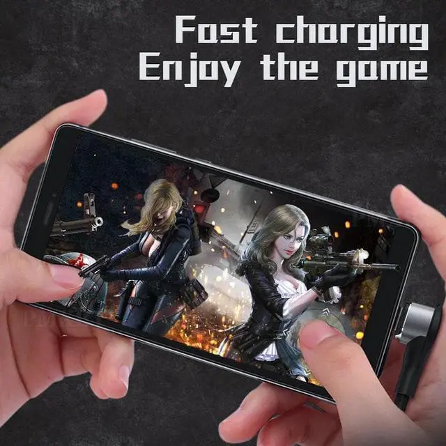 Alt view image 4 of 5 - Cable Micro USB Type C Adapter Charger 90 Degree Elbow Fast Charging Led Lighting  For iPhone   note 8