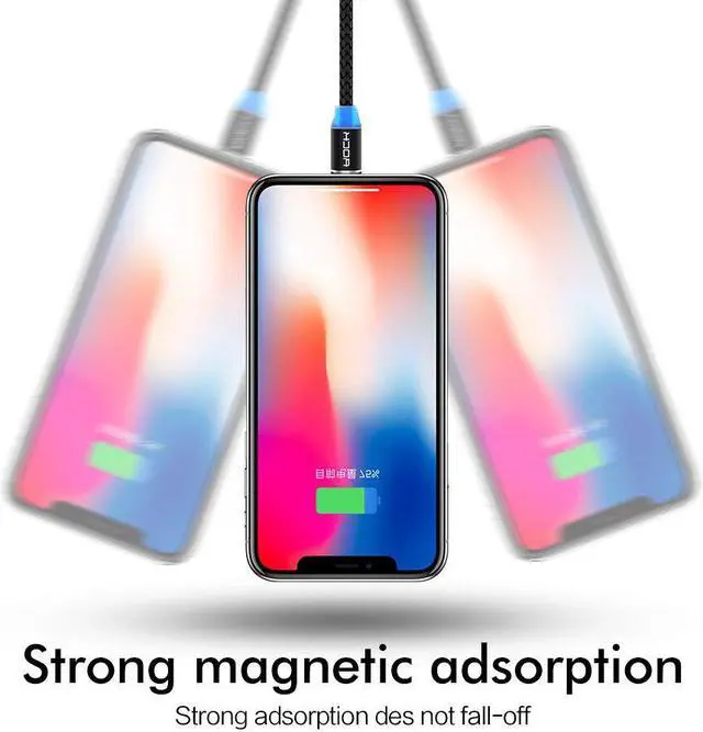 Alt view image 2 of 5 - 1M 2M Magnetic USB Cable Fast Charging USB Type C Cable Magnet Charger Micro USB Cable Mole Phone Cable USB Cord Charge