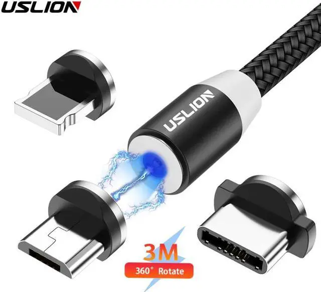 Main image of Magnetic Micro USB Cable For  S10 S9 Type-c Charging Charge For iPhone XS XR 8 7 Magnet Charger USB Type C Cables