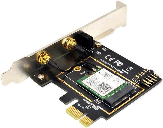 Alt view image 4 of 6 - Dual band 2974Mbps Wifi 6 Intel AX200 PCIe Wireless Wifi Adapter 2.4G/5Ghz 802.11ac/ax Bluetooth 5.0 AX200NGW Card Desktop PC(Only for win 10 win 11)