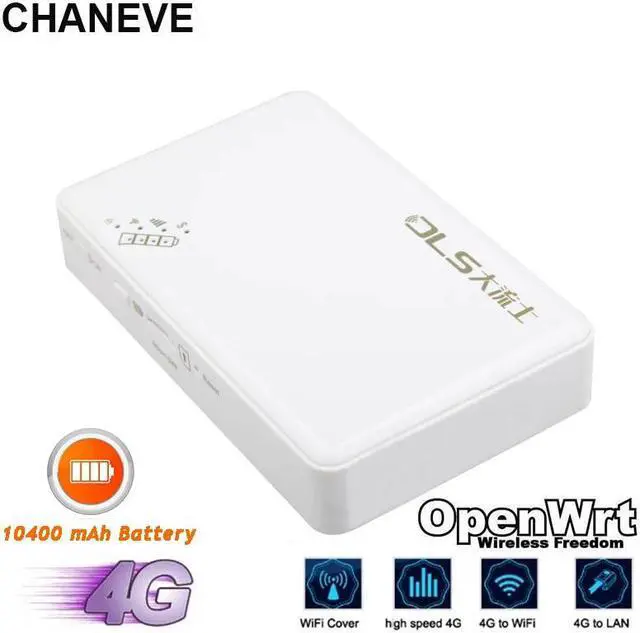 Main image of OpenWRT 4G Lte Pocket Wifi Router Car Mobile Wifi Hotspot Wireless Broadband MiFi Modem Router 4G With Sim Card Slot