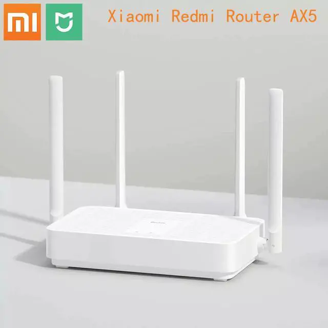 Main image of 2020  mijia Redmi Router AX5 Wifi 6 Mesh Gigabit 2.4G/5.0GHz Dual-Band Wireless Router Wifi Repeater 4 High Gain Antennas