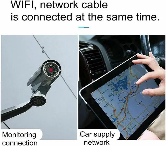 Alt view image 5 of 5 - 4G LTE CPE Wifi Router Unlock 4G 3G Mobile Hotspot WAN/LAN Port Dual External Antennas Gateway with Sim Card Slot Ethernet Modem