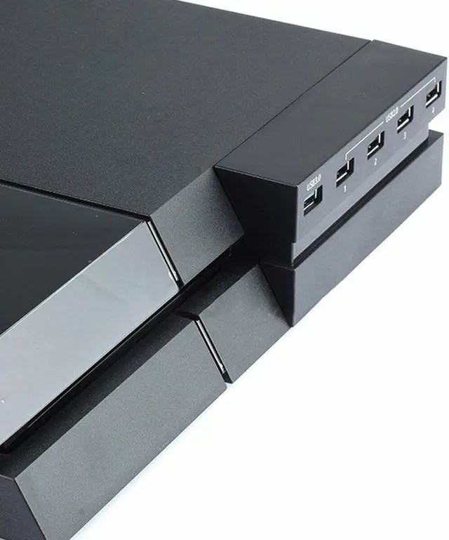 Alt view image 4 of 5 - New HUB 5-Port USB 3.0 2.0 High Speed Adapter PS4 Expander Hub For  Playstation 4 DC5V ABS