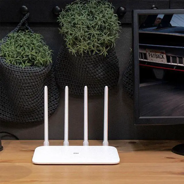 Alt view image 4 of 5 - WIFI Router 4A Gigabit Version 2.4GHz 5GHz WiFi Repeater Dual Band 1167Mbps 4 High-gain Antennas  APP Wireless Routers