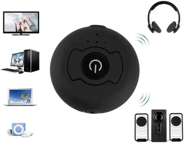 Alt view image 2 of 5 - Wireless Bluetooth A2DP Audio Transmitter 3.5mm Jack Car High-fidelity Bluetooth Adapter Suitable For Speaker TV PC