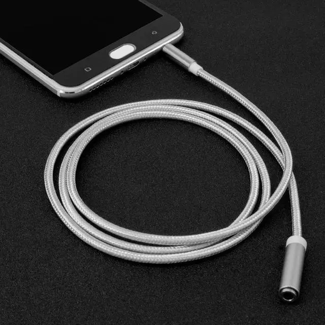 Alt view image 5 of 5 - 1M/3FT Jack 3.5 mm Male to Female Extension Cable for  Zuk Edge L , Z1, Z2 , Z2 Pro Vibe C2 P1 P2 K5 Plus X3 K6 K3 Note