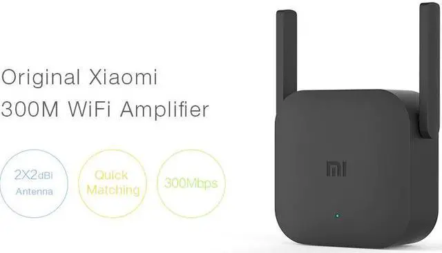 Alt view image 5 of 5 - Original  Wifi Amplifier Pro 300M 2.4G Network Expander Repeater Roteador 2 Power Antenna For Mi Router Home Office