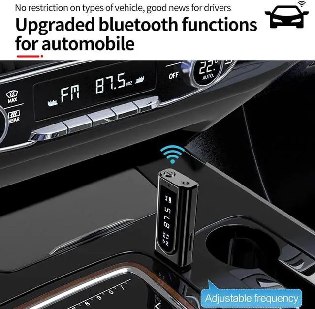 Alt view image 5 of 5 - Bluetooth Wireless Stereo Music Audio Transmitter Adapter For Car For PSP/Nintendo 3.5mm AUX FM MP3 Wireless Audio Adapter