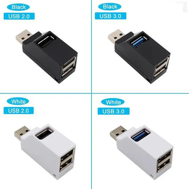 Alt view image 4 of 5 - High Speed 3 Ports USB 3.0 Splitter Hub  Transfer Splitter Box Adapter For PC Laptop