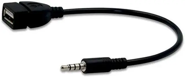 Alt view image 5 of 5 - 3.5mm Male Audio AUX Jack to USB 2.0 Type A Female OTG Converter Adapter Cable