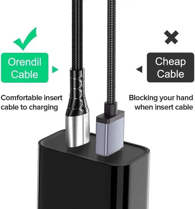 Alt view image 5 of 5 - 5A Super Fast Charge USB Type C Charger Cable for   Redmi  Quick Charge 3.0 USB C Charging Type-C Wire