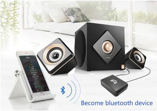 Alt view image 5 of 5 - Bluetooth 5.0 Receiver APTX HD DAC Wireless Digital Audio Adapter Low Latency SPDIF Coaxial RCA Output