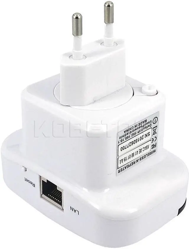 Alt view image 5 of 5 - Wireless N Wifi Repeater 802.11N/B/G Network Router 300Mbps Range Expander Signal Antennas Booster for Enterprise EU/US