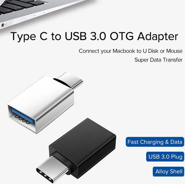 Alt view image 2 of 5 - To USB 3.0 OTG Cable Adapter Type C Converter for   P20 OTG Adapter