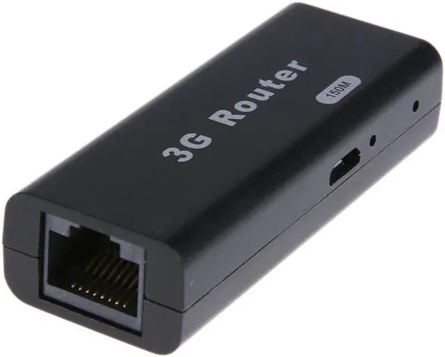 Main image of 1pcs Mini 3G WiFi Router Hotspot AP Client 150Mbps RJ45 For WAN or LAN USB Wireless Router For Mini 3G WiFi Router