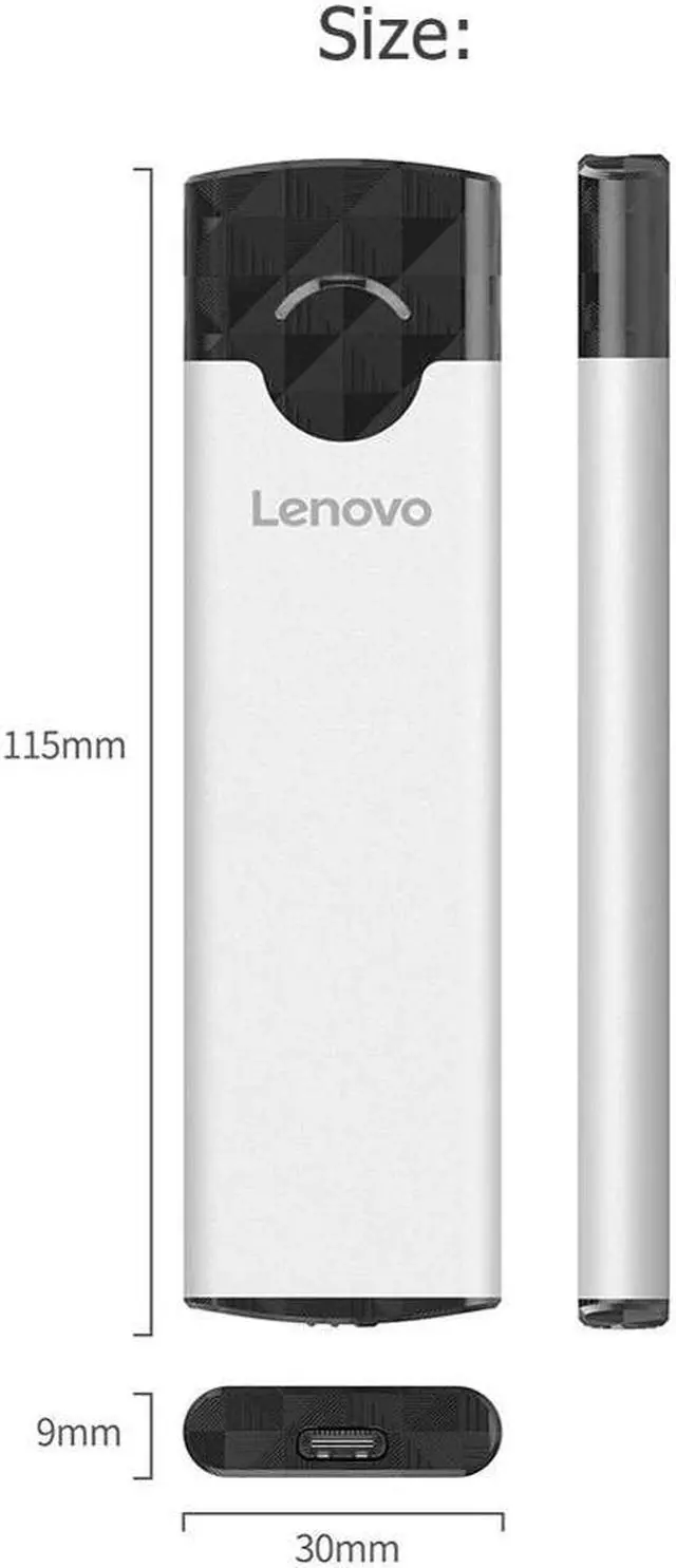 Alt view image 2 of 5 - M2 SSD Case USB 3.1 to M.2 NGFF SSD Mobile Hard Drive Disk Box 6Gbps External Enclosure Case m2 SATA SSD 2242 2260 2280