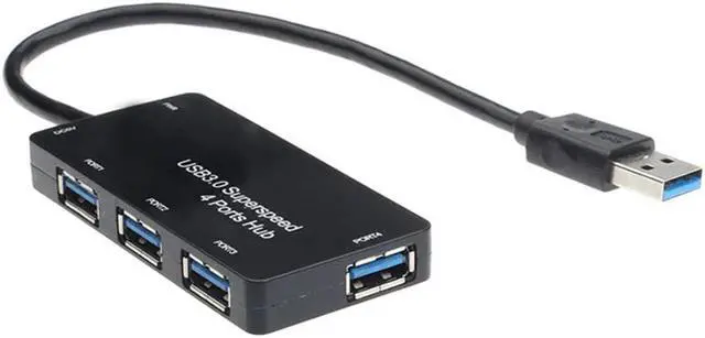 Alt view image 5 of 5 - 2019 High Quality hot sale Usb 3.0 Hub Speed 4 Port USB Splitter usb hub 3.0 Adapter laptop accessories hab usb For PC Computer