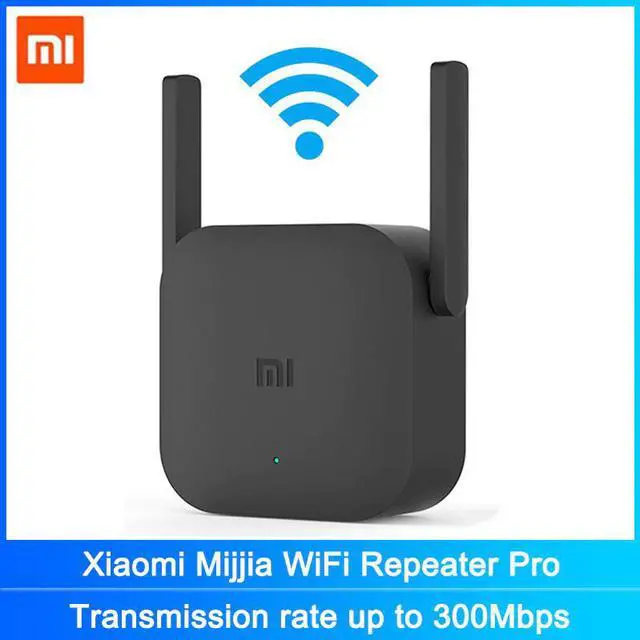 Main image of Mijia WiFi Repeater Pro 300M Mi band Amplifier Network Expander Router Power Extender Roteador 2 Antenna for Router Wi-Fi