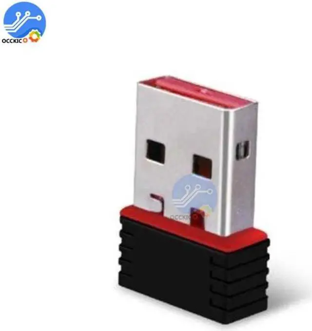 Alt view image 3 of 5 - Adapter MTK7601 150Mbps USB WiFi Adapter 802.11n/g/b IEEE 801.11n  802.11g 802.11b LAN+Antenna for PC Network