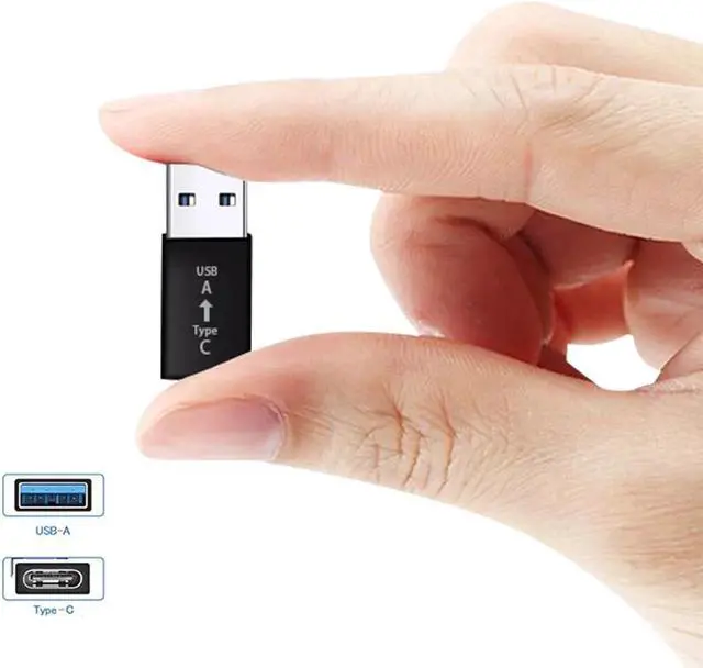 Alt view image 3 of 5 - USB C Female to USB 3.0 Male Adapter Max 10 Gbps Cable OTG Adapter Converter For Laptops MacBook  Mix9  S10
