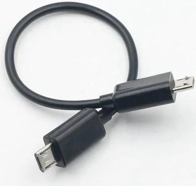 Alt view image 3 of 3 - USB Type B Male To  B Male 5 Pin Converter OTG Adapter Lead  Cable 17cm for    LG
