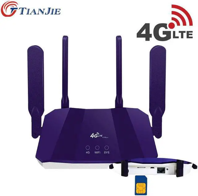 Main image of 4g Router Wifi Wi Fi Modem Sim Card Acces Point Setup Gamer Lte Car Networking Vpn Cpe Outdoor 3g Moden