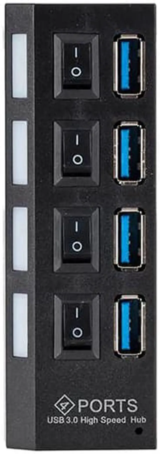 Alt view image 2 of 5 - USB Hub 3.0 4 Port USB 3.0 Hub Splitter Multi Hub High Supper Speed 5Gbps USB 3.0 Hub for PC