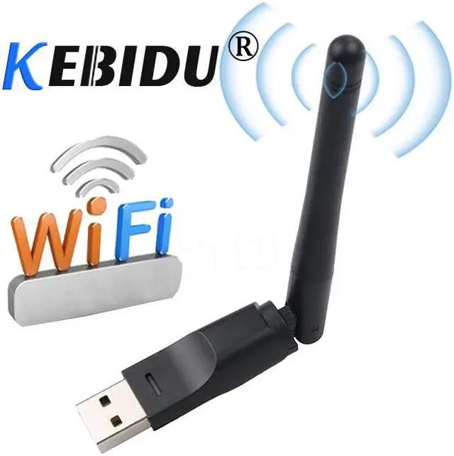 Main image of 150Mbps USB 2.0 WiFi Wireless Network Card LAN Antenna Adapter MT-7601 Wi-fi Dongle 802.11b/g/n Devices For Laptop PC