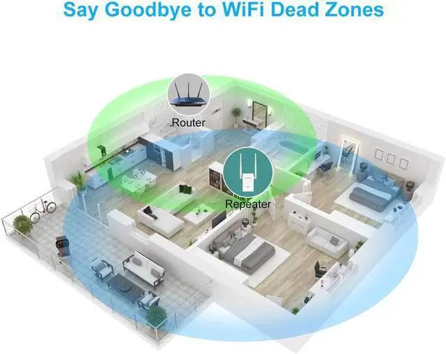 Alt view image 3 of 5 - JW-WR302SV2 300Mbps 2x5dBi WIFI antenna Wireless-N Wifi Router wifi Repeater signal Amplifier