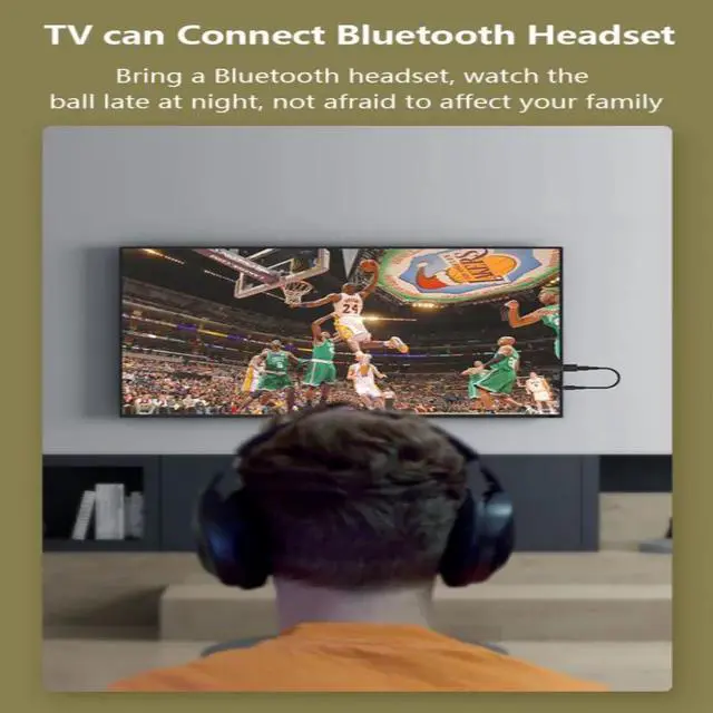 Alt view image 5 of 5 - 5.0 Receiver Transmitter Adapter Two In One Wireless Audio Adapter Portable Noise Reduction HIFI Sound Quality Adapter