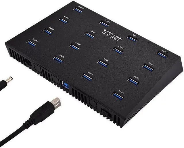 Alt view image 2 of 5 - 16 port Multiple usb 3.0 flash drive duplicator hub batch copy for HW 3G modems /TF card Reader U-Disk a-163