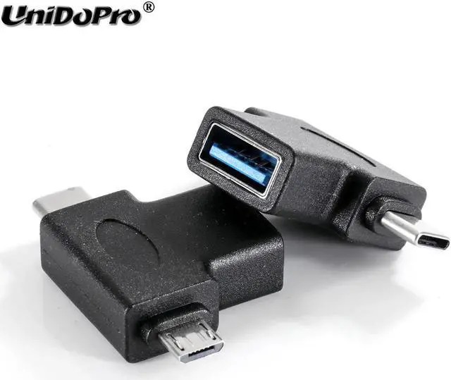 Alt view image 4 of 5 - 3.0 OTG Cable Adapter Micro  / Type C Converter for  Reno2 F Z , Reno 5G , Find X , R17 / R17 Pro , Vivo NEX / NEX S