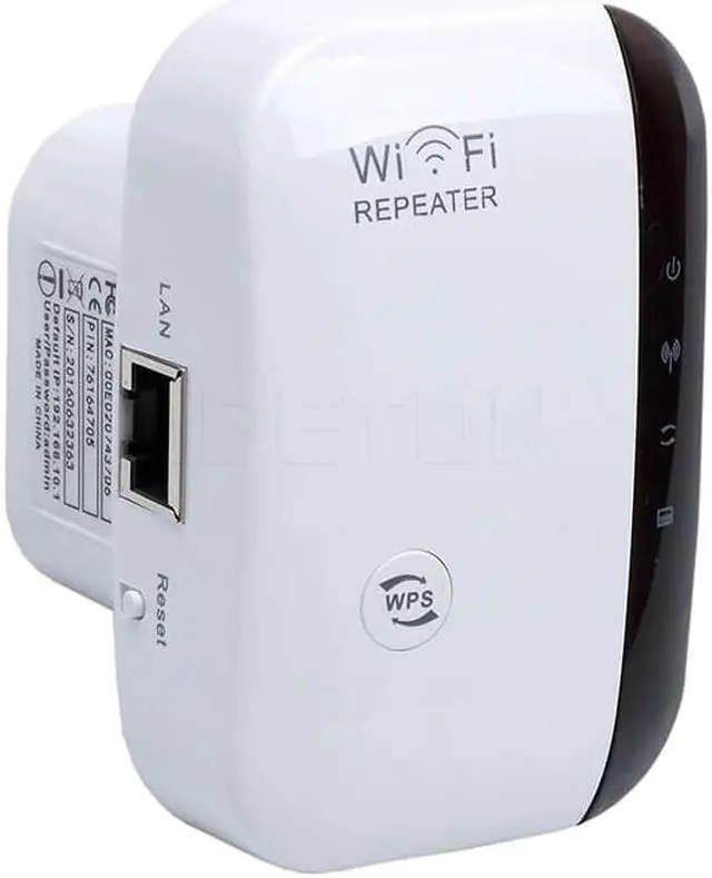 Alt view image 3 of 5 - Wireless N Wifi Repeater 802.11N/B/G Network Router 300Mbps Range Expander Signal Antennas Booster for Enterprise EU/US