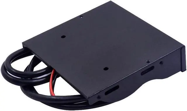 Alt view image 5 of 5 - 5 Ports USB 3.1 TYPE-C Hub Spilitter USB 3.0 USB-C Front Panel HD Audio with Power Cable For PC Desktop 3.5" Floppy Bay