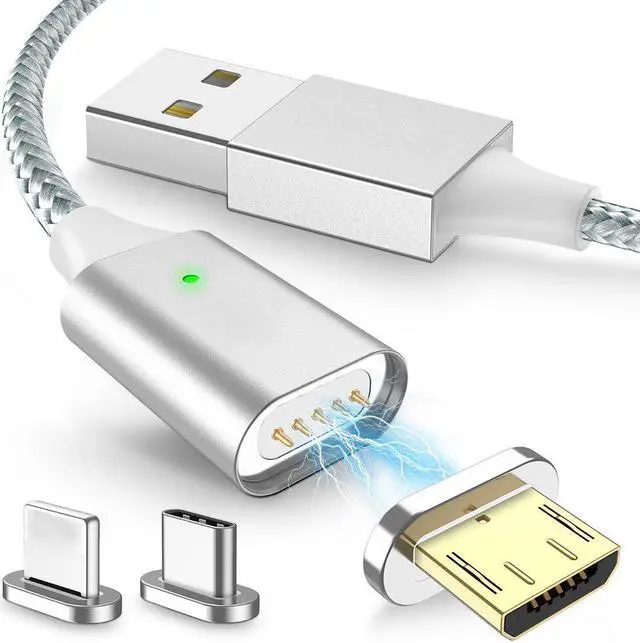 Main image of 5A Magnetic Charger USB  Charging Cable for IPhone Micro USB Type C Mole Phone Fast Charge Magnet Charger USB Cable 3 Plug