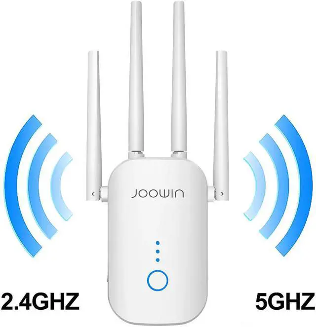 Alt view image 3 of 5 - 1200Mbps Dual Band 2.4+5 ghz Wireless Wifi Router High Power Wifi Repeater Wifi Extender Long Range Wlan Wi-fi amplifier