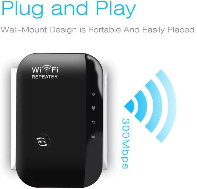 Main image of 802.11b/g/n Network Wifi Router Portable Wireless-N AP Wifi Repeater Expander Antenna Extended Wi-fi Signal Repeaters 300Mbps EU