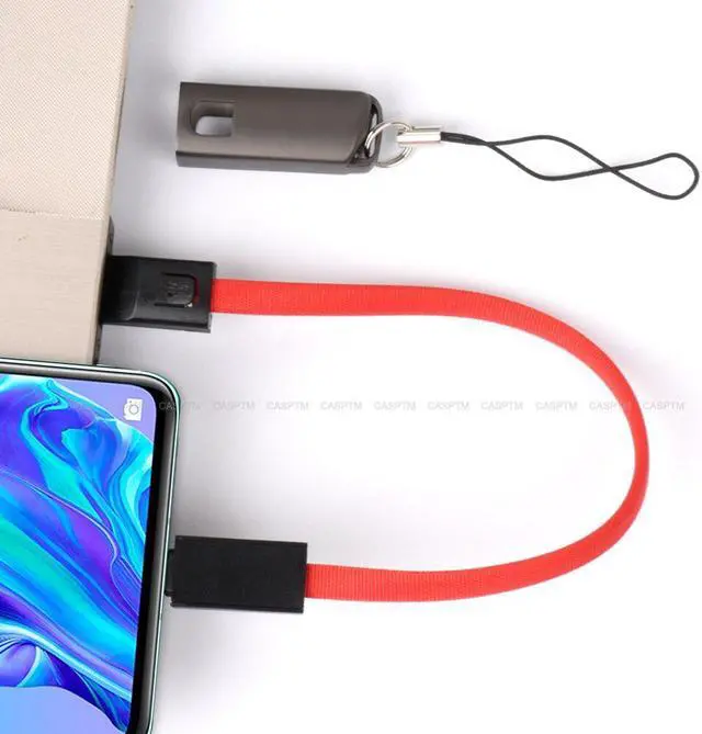 Alt view image 2 of 5 - USB Type C Cable Mini Nylon Micro USB Mole Phone Cable 2A Fast Charger  Transmission For  A50 S10 Charging