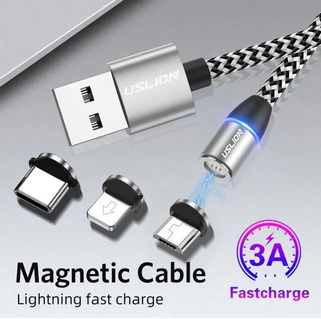 Main image of Magnetic Micro USB Cable For iPhone  Fast Charging Magnet Charger USB Cable Mole Phone Cord Wire