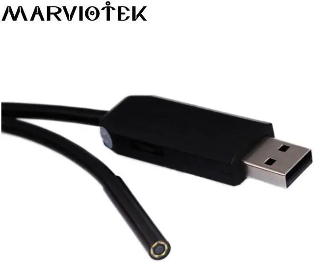 Alt view image 2 of 5 - Endoscope camera 5.5mm Waterproof IP67 6-led Borescope Endoscope cameras 5M Inspection endoscope  camera for car 2M 10M