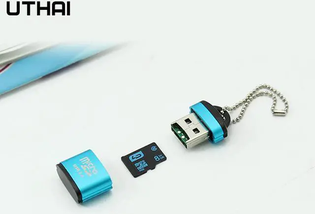 Alt view image 2 of 4 - CR016 Mini Micro SD Card Mobile Phone High Speed TF Memory Card Reader Computer Car Speaker Card Reader