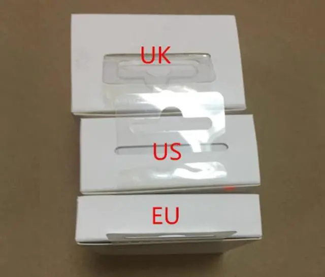 Alt view image 4 of 5 - 100pcs/lot High Quality A1400 A1385 A1399 US/EU/UK Plug USB AC Power Adapter Wall Charger For i5 6 6s 7 8 PLUS X With retail box